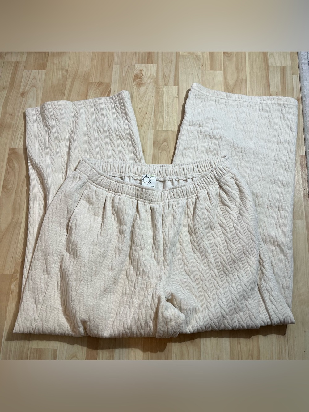 OFFLINE By Aerie Cable Lounge Trouser Size XL